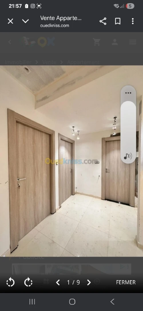 Vente Appartement F4 Alger Bab ezzouar