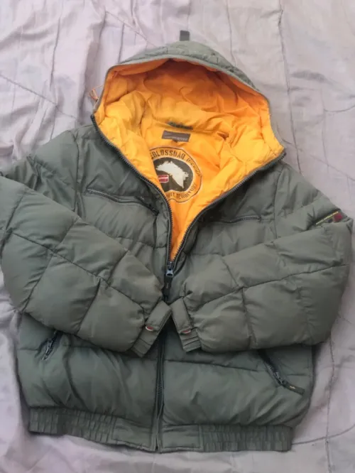 Puffer jacket green land original  doudoune  مونطو تع شتا دودون فيستا معطف