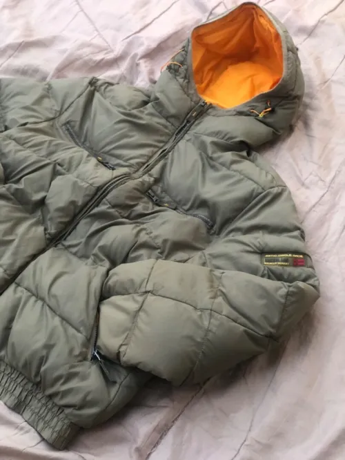 Puffer jacket green land original  doudoune  مونطو تع شتا دودون فيستا معطف