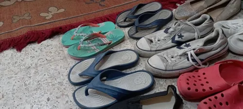 100 kilos de chaussures à vendre