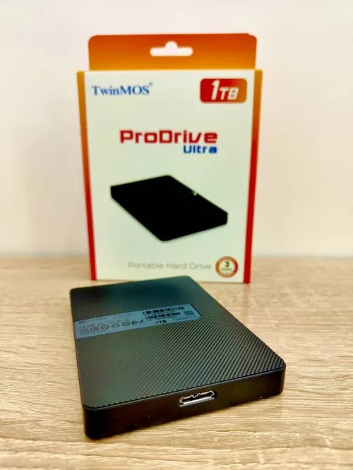 HDD EXTERNE 1TB TWINMOS GROS / DETAIL