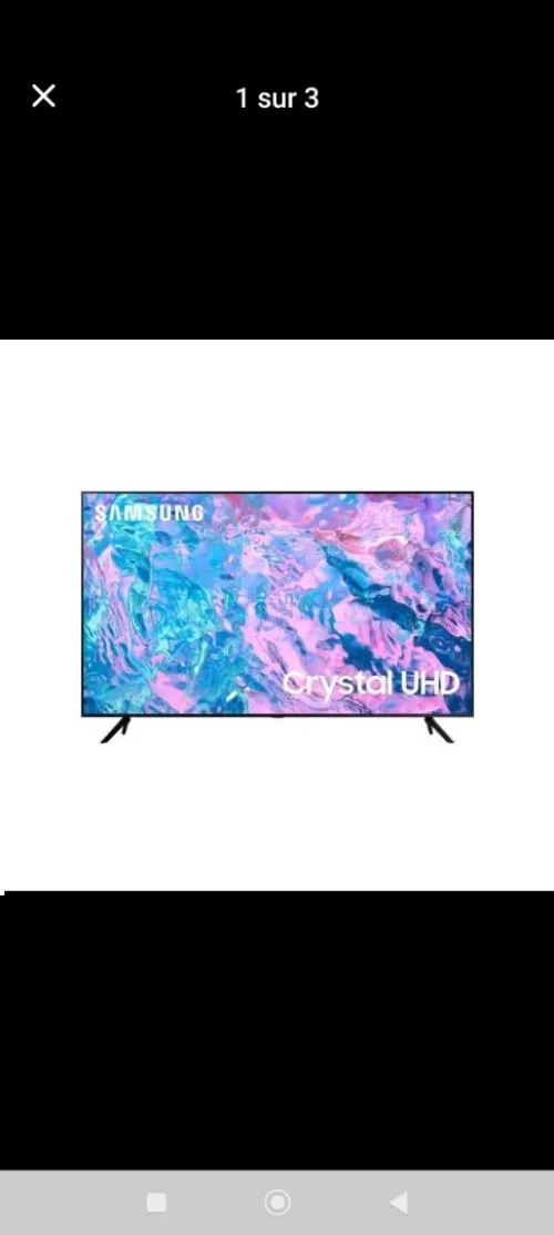 samsung smart TV crystal uhd 4k 7 série 