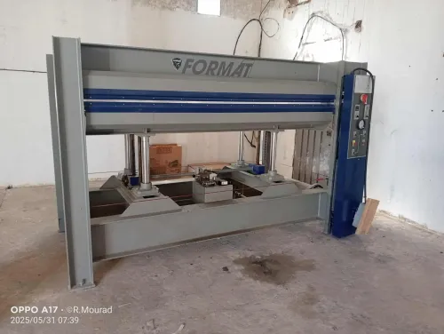 machine presse hydraulique et vaccum