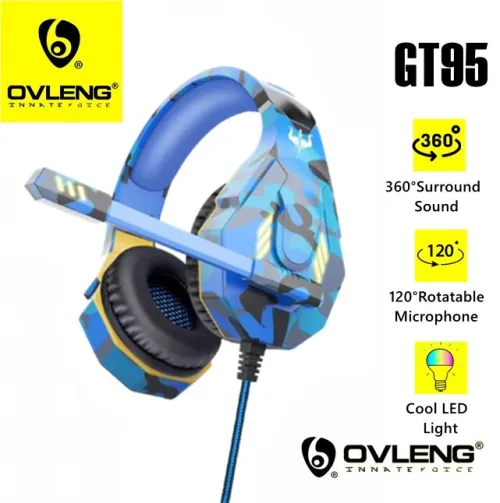 CASQUE GAMING USB GT95 OVLENG