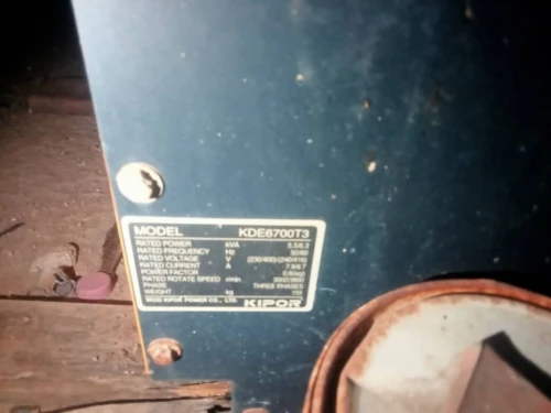 Générateur électrique- diesel 5.5 kva