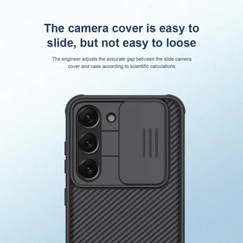 Antichoc Avec Protection Camera Pour Samsung Galaxy S23 Plus Nillkin CamShield Pro Magnetic s23+
