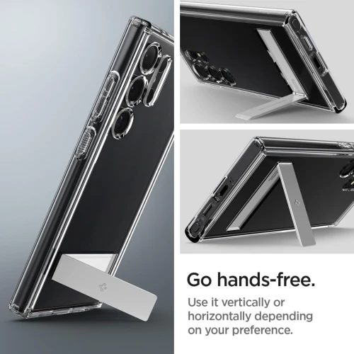 Antichoc Samsung Galaxy S24 Ultra Avec Support Coque Spigen Ultra Hybrid S Original Korea S24 Ultra