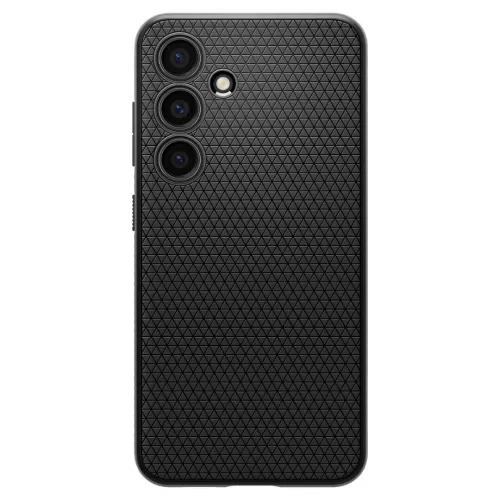 Antichoc Original S24 Spigen Liquid Air Coque Samsung Galaxy S24 - Noir Mat