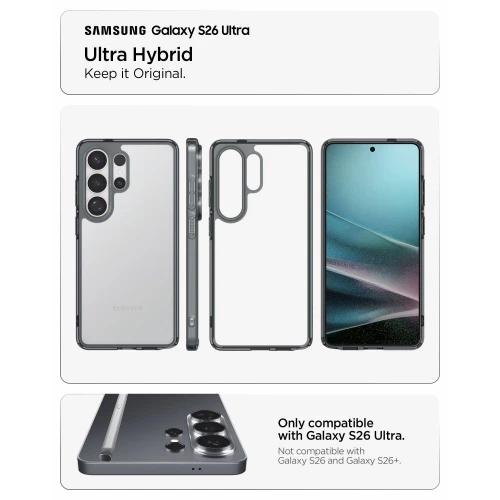 Antichoc Samsung S26 Ultra Spigen Ultra Hybrid Semi-Transparent Coque S26 Ultra Case Original