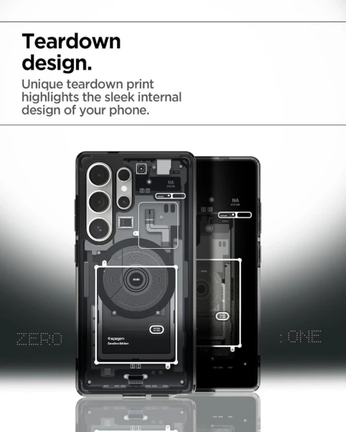 Antichoc S25 Ultra Spigen Ultra Hybrid MagFit Coque Compatible Samsung Galaxy S25 Ultra - Zero One