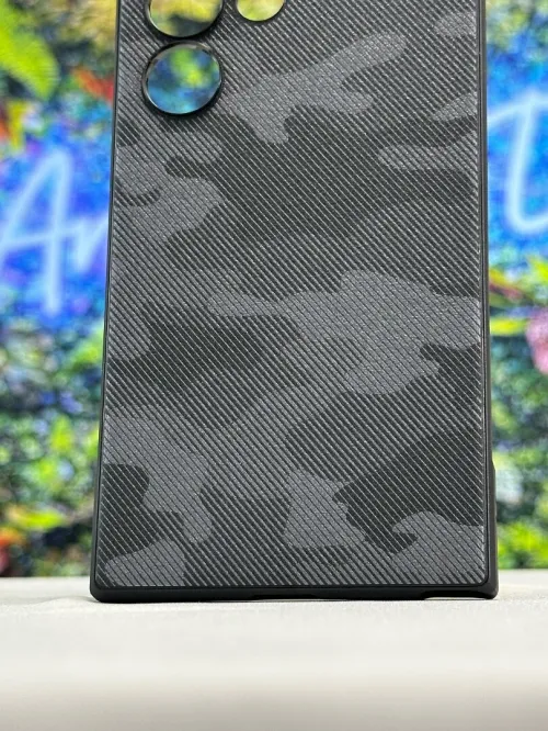 Pochette Antichoc Samsung Galaxy S24 Ultra Camo Black Ringke Original Korea