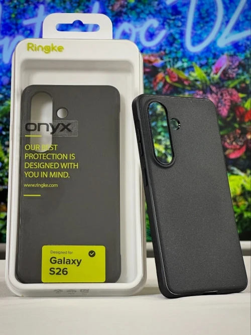 Antichoc Samsung Galaxy S26 et S26+ Légère Coque S26 Original Pochette S26 / S26 Plus Case Ringke Onyx