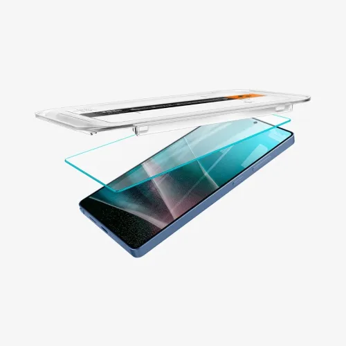 Protection Ecran Galaxy S25 Ultra Incassable Verre Trempé Original Spigen Glas tR EZ Fit -2pcs
