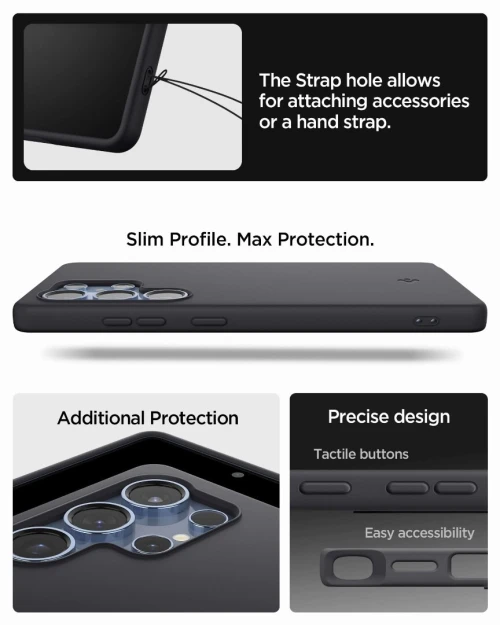 Antichoc Samsung Galaxy S25 Ultra Silicone Spigen Original
