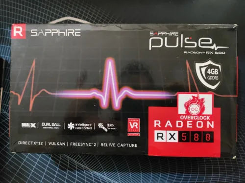 Sapphire Pulse Radeon RX 580 4GB GDDR5