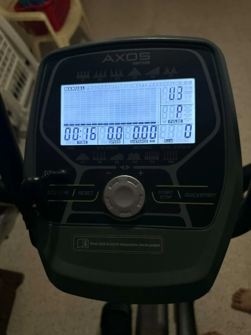 Vélo elliptique kettler axos cross p