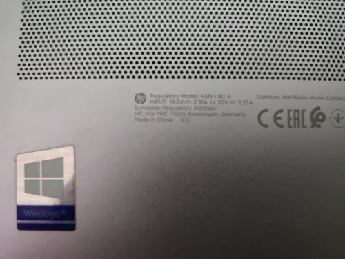 Hp elite book 850 g5