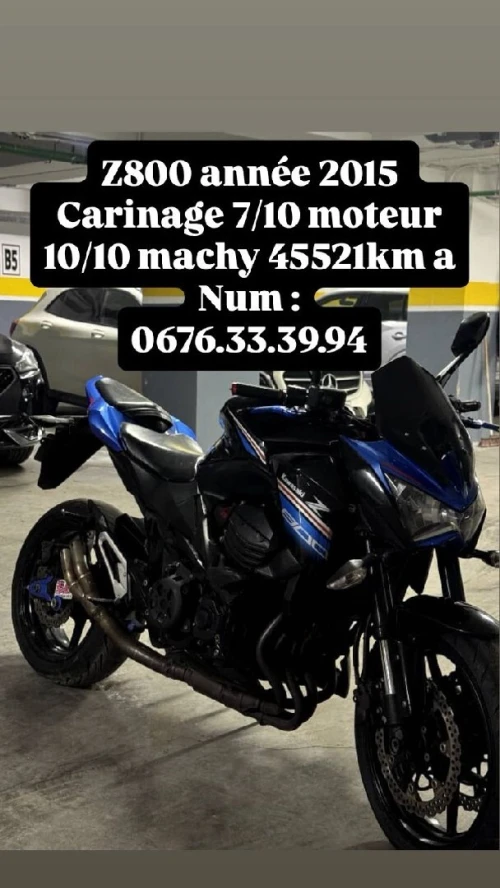 kawasaki z800 2015