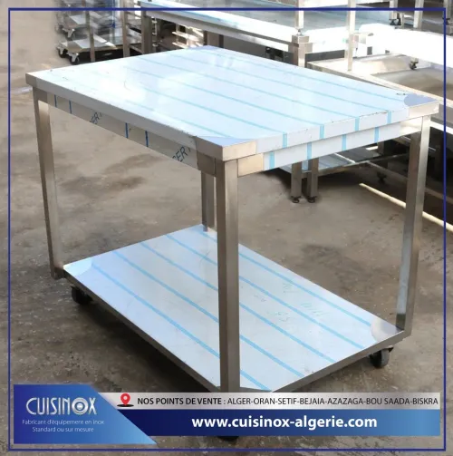 Table de travail, table réfrigérée 