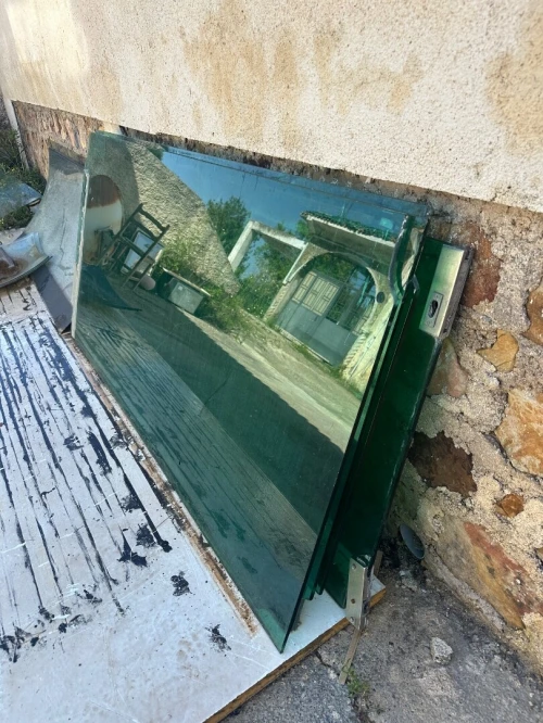 Porte vitrée