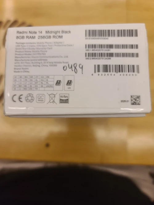 Redmi note 14