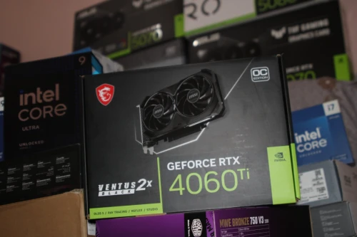 Carte graphique NVIDIA GeForce RTX 4060 TI 8gb MSI ventus 2x 