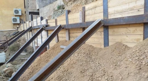 Travaux de blindage