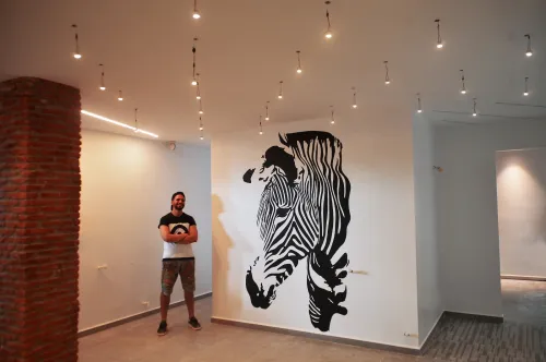 Adel Art - Dessin mural - Fresque murale - Dessin sur mur 