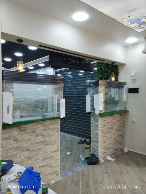 Fabrication d'aquarium sur mesure 