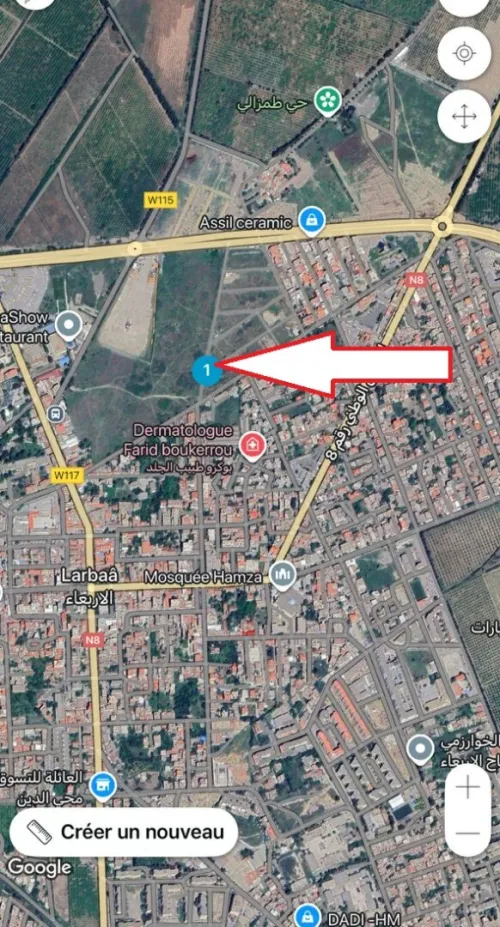 Vente Terrain Blida Larbaa