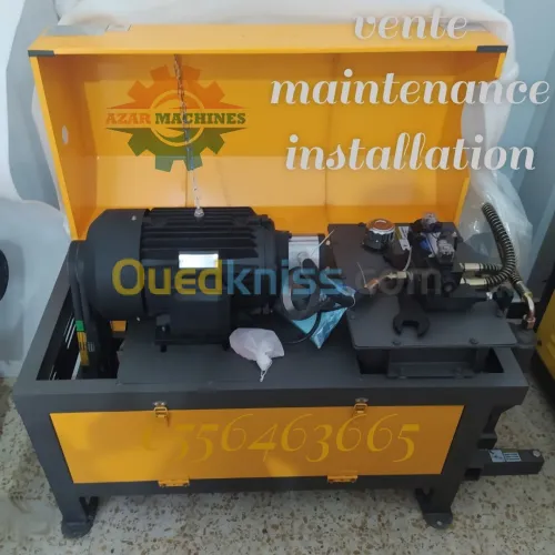 redresseuse coupeuse SGT5-12 cisaille Electrique الة تسليس و قطع الحديد سيزاي