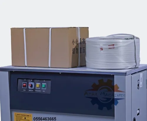 Cercleuse semi-automatique / Cercleuse pneumatique / cercleuse à batterie آلة الربط  نصف الية