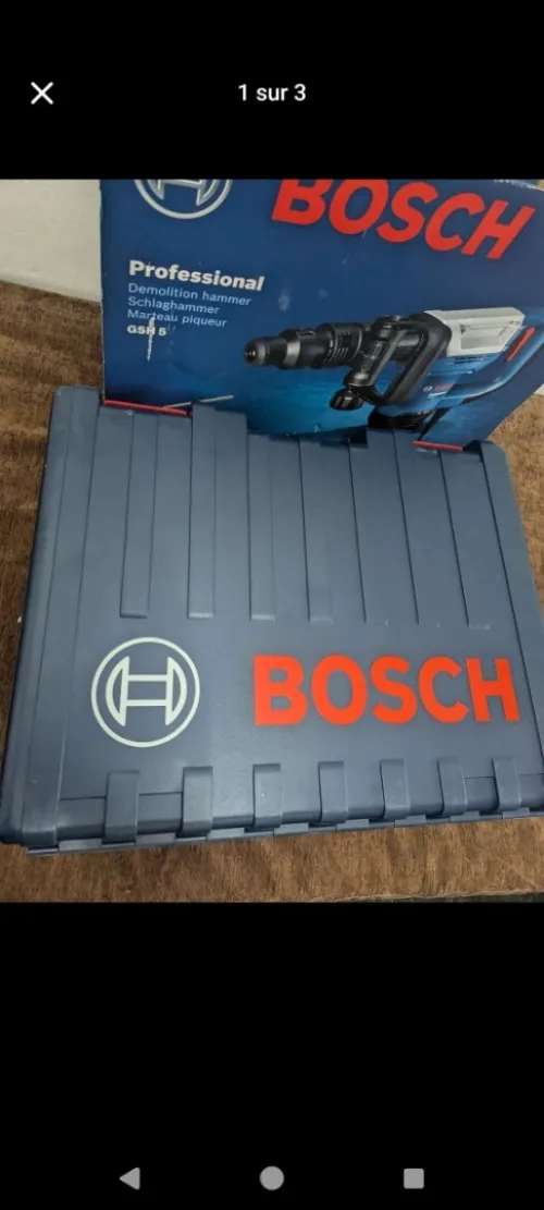 Marteau perforateur Bosch GSH5 professionnel neuf 