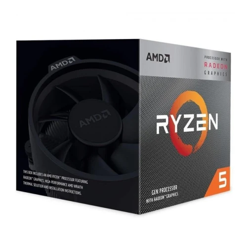 AMD Ryzen 5 3400G Wraith Spire Edition (3.7 GHz - 4.2 GHz)  GPU Intégré Vega 11