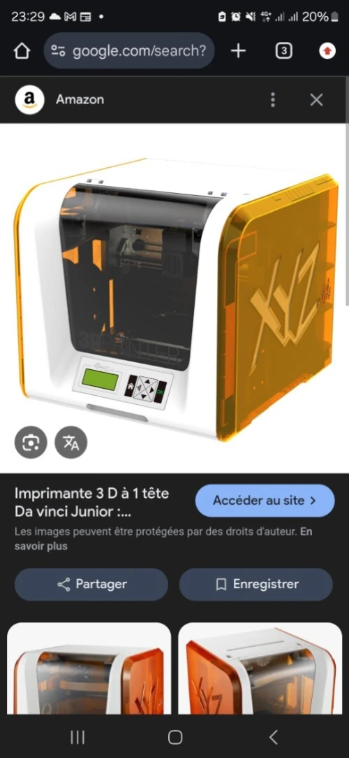Imprimante 3D XYZ