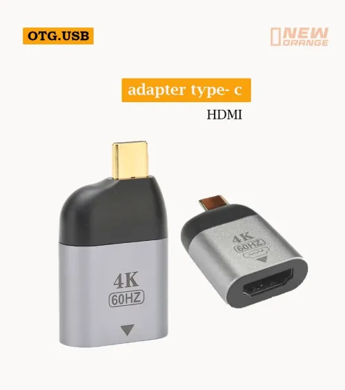 Adaptateur OTG Type-C vers HDMI 4K 60Hz ET USB