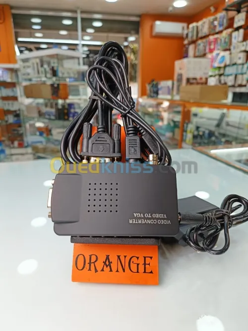  Convertisseur vidéo BNC/S-Video vers VGA