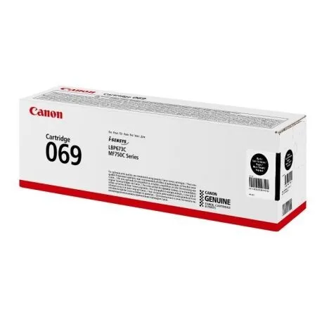 Pack Canon Original Toner 069 Blk-2.1K C.Y.M-1.9K MF752/754/756Cx 5091-4C002AA