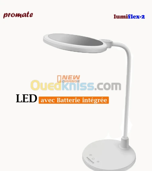 lampe de Bureau LED avec batterie intégrée-promate LumiFlex-2
