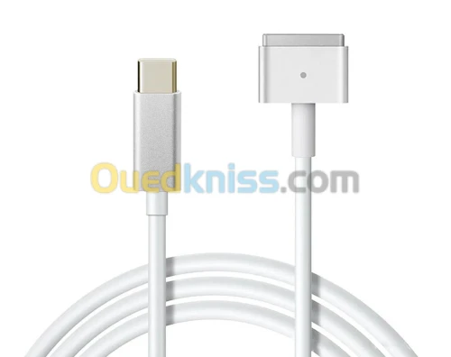 Câble de charge MagSafe 2 Style (T-Tip) vers USB Type-C pour MacBook Pro 1,8 m CTAT001