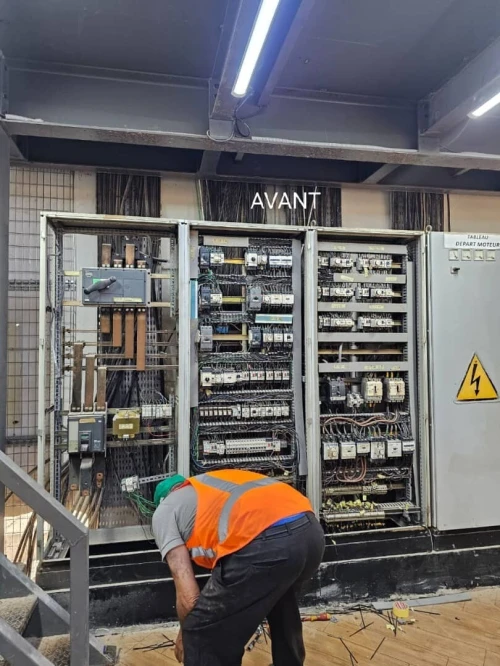Réalisation d'Armoires de Commande Moteurs & Variateurs VFD & Démarrage Progressif