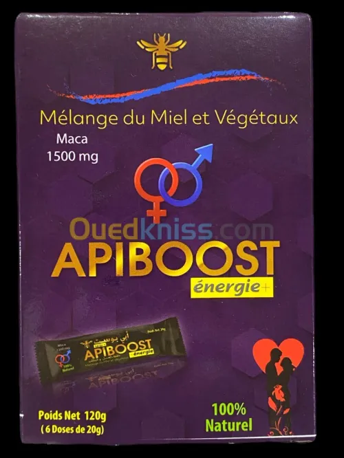 Miel & Maca & Tribulus Libido+++Boost Énergie 100% Naturel 