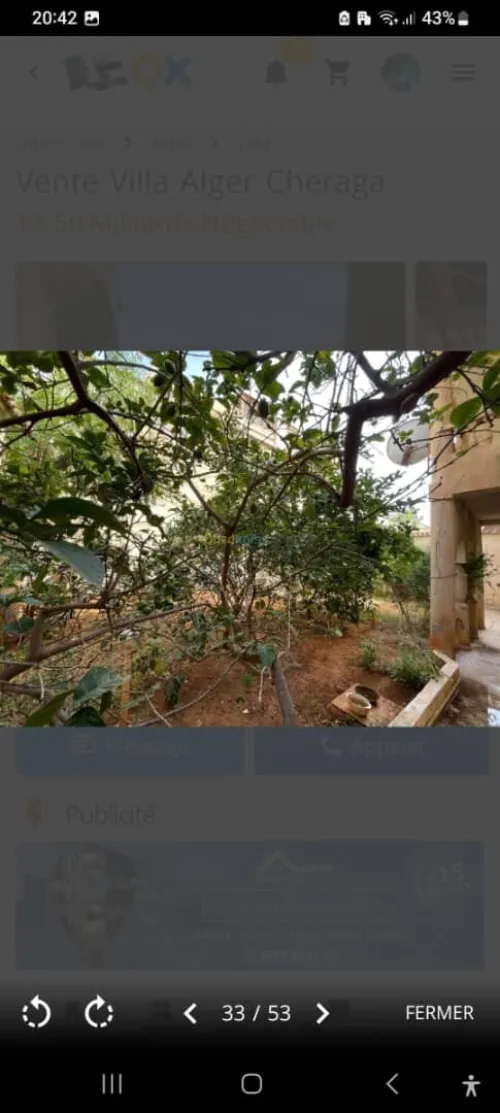 Vente Villa Alger Cheraga