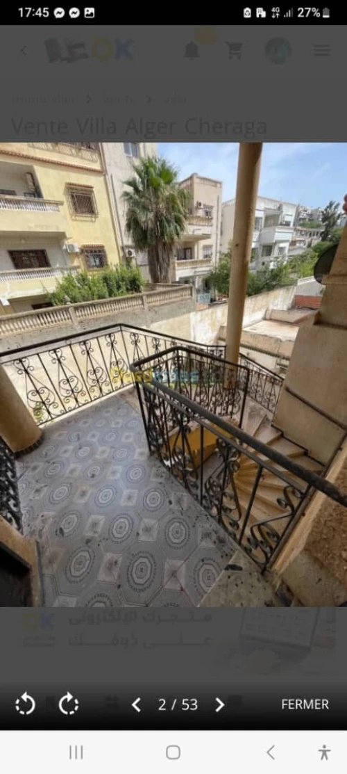 Vente Villa Alger Cheraga
