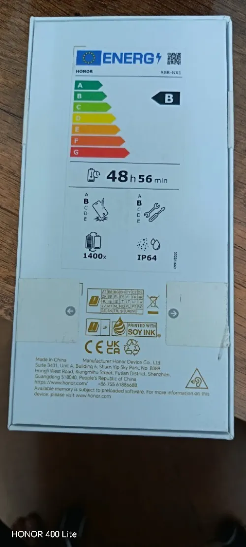 Honor 400 lite 12/256