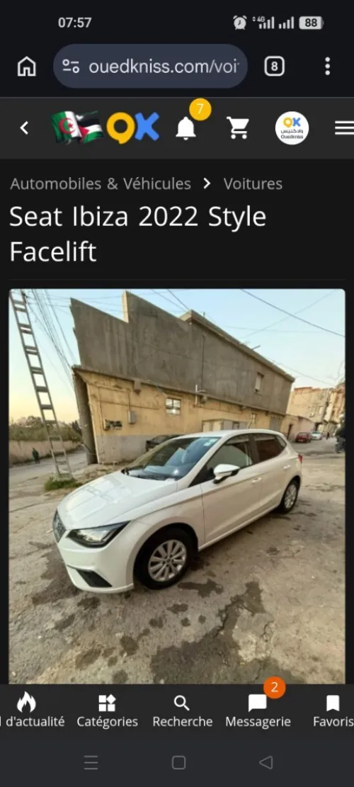 Seat Ibiza 2022 Style Facelift