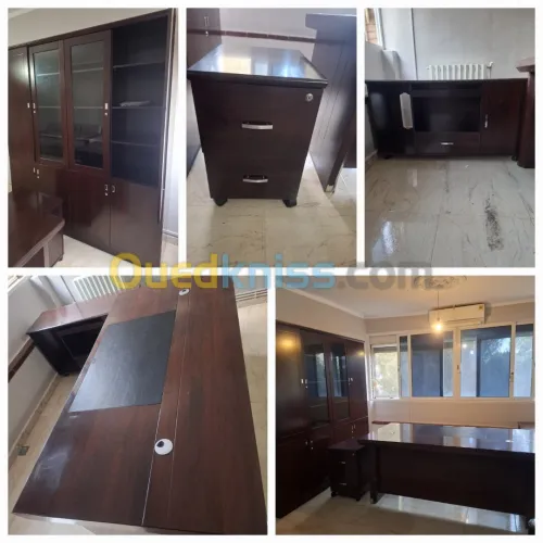 ENSEMBLES BUREAUX CAISSON RETOUR ARMOIRE