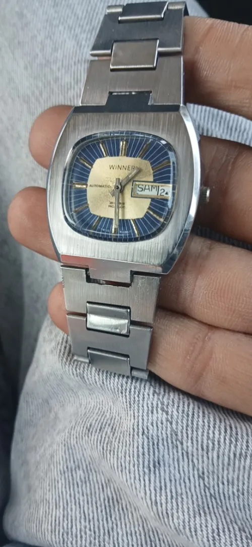 Montre winner swiss outomatic moteur omiga fiha25 jawles 