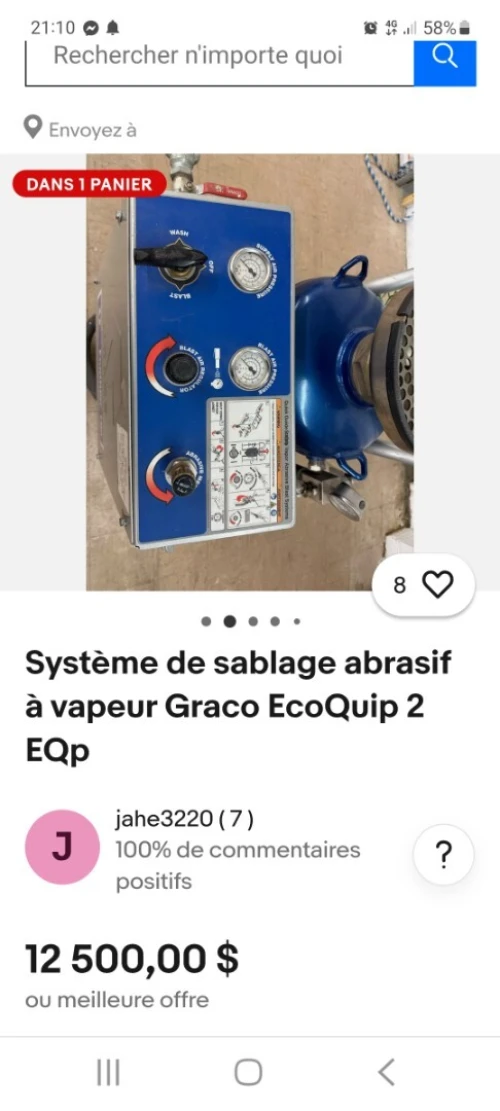 GRACO Sableuse