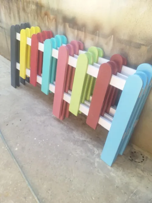 Clôture en bois 